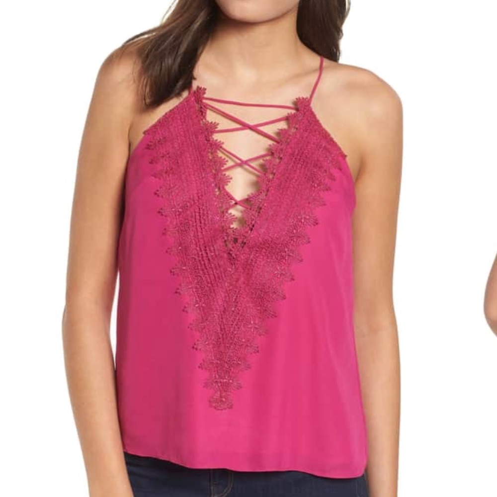 Wayf posie lace top